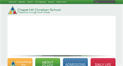 Desktop Screenshot of chapelhillchristianschool.org